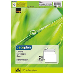 Oecoplan enveloppe C4 12 pièce | Coop City