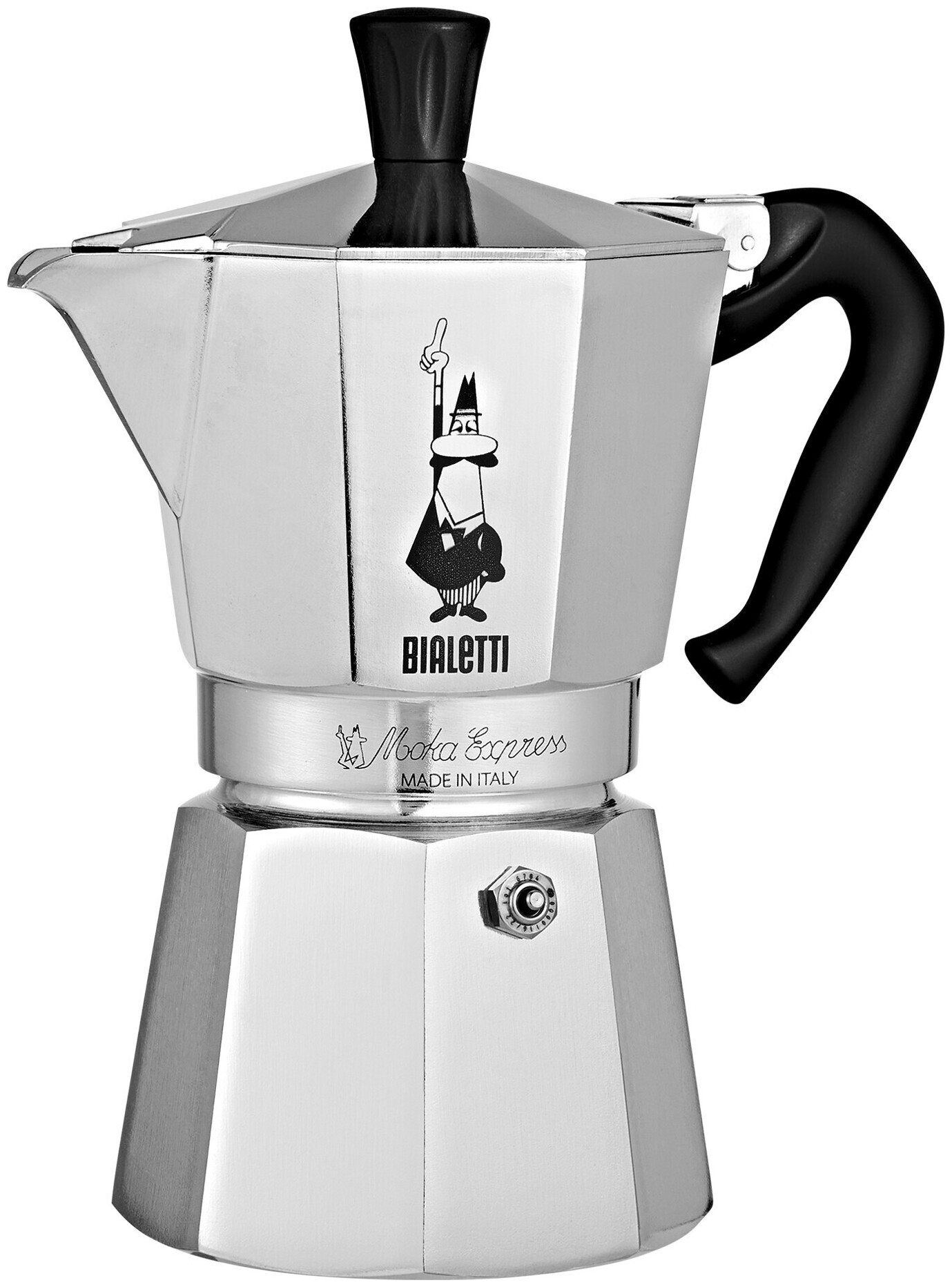 Bialetti Moka Express Espressokocher 6 Tassen Bialetti Moka Express Espressokocher 6 Tassen