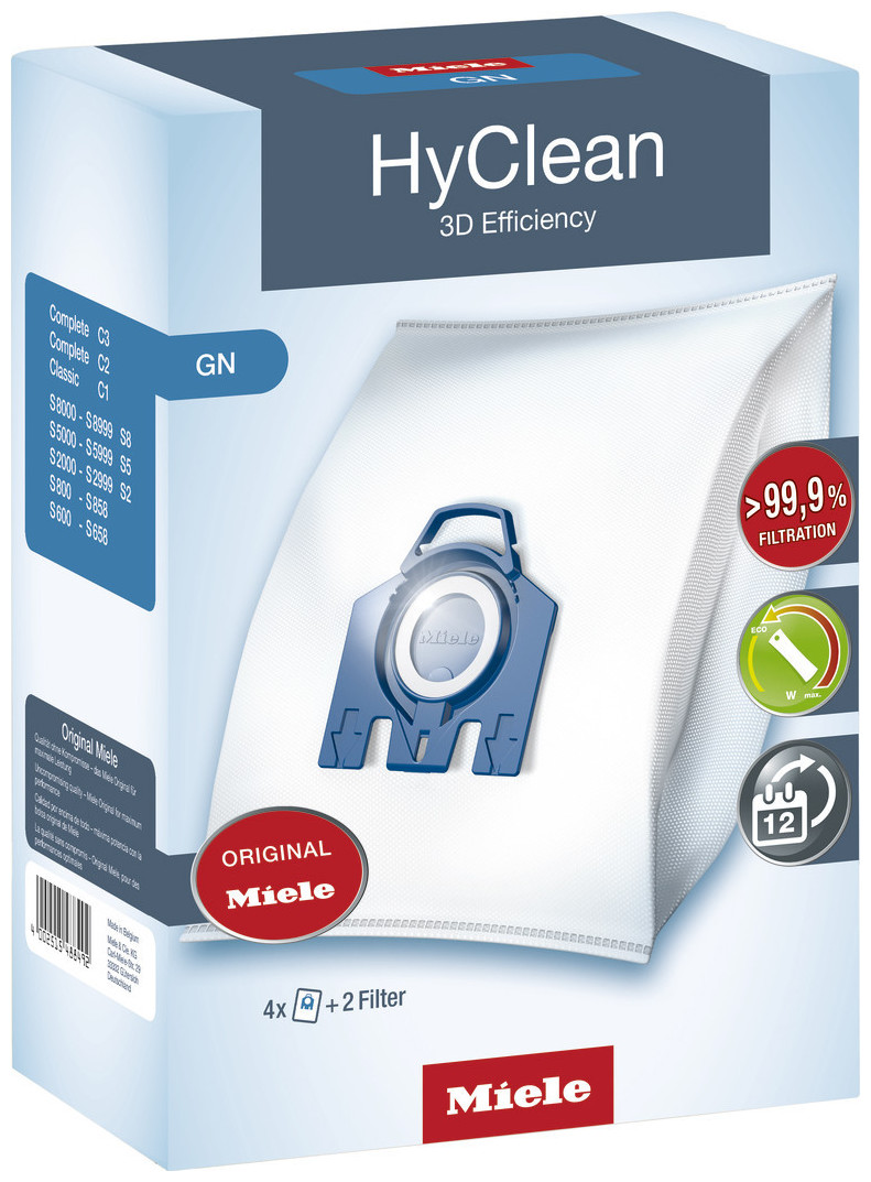 MIELE Staubsaugerbeutel GN HyClean 3D Efficiency MIELE Staubsaugerbeutel GN HyClean 3D Efficiency