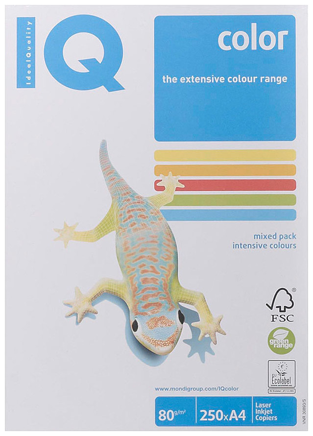 IQ Kopierpapier FSC intensiv A4 80g 100 Blatt IQ Kopierpapier FSC intensiv A4 80g 100 Blatt