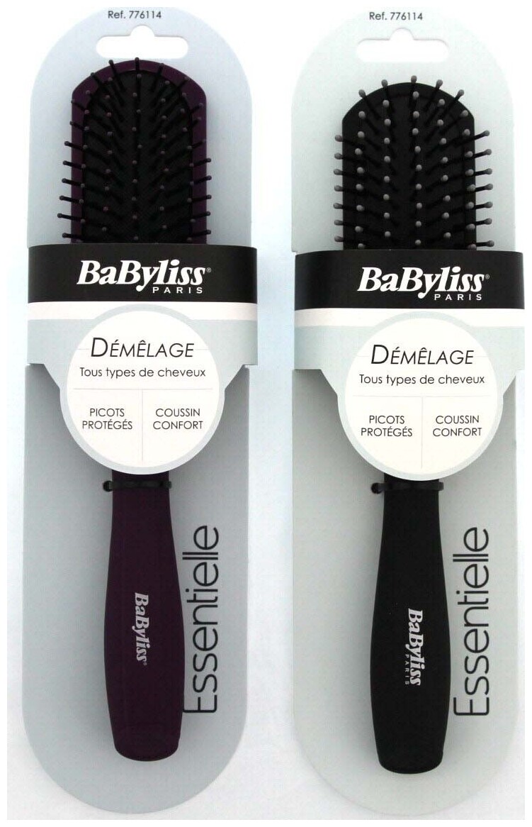 Brosse pneumatique étroite picots protégés assortie BaByliss, 1 pce