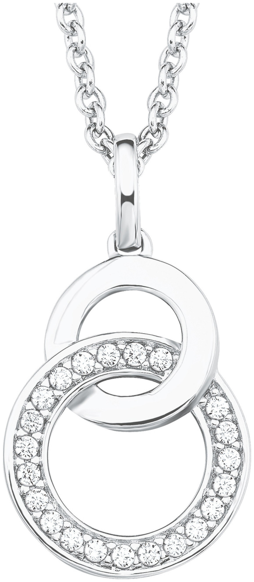 s.Oliver Chaîne avec pendentif en argent 925 Argent 130 x 450 mm