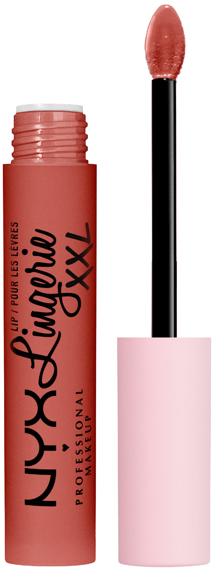 NYX Professional Makeup Rouge à Lèvres Liquide Lip Lingerie Xxl, Peachy Flirt