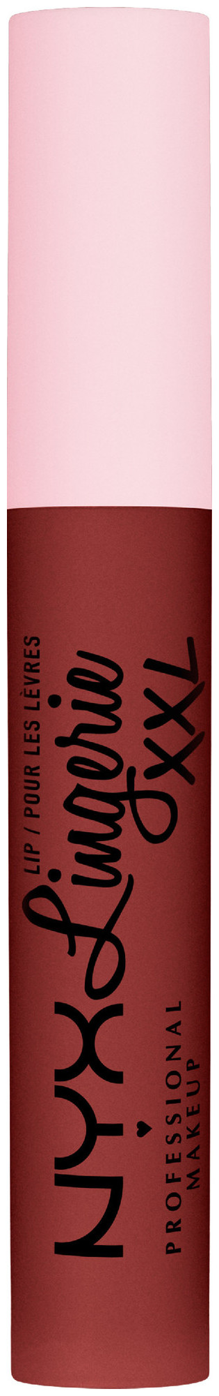 NYX Professional Makeup Lip Lingerie XXL 08 Straps Off Reddish Brown Nude, 4.0ml