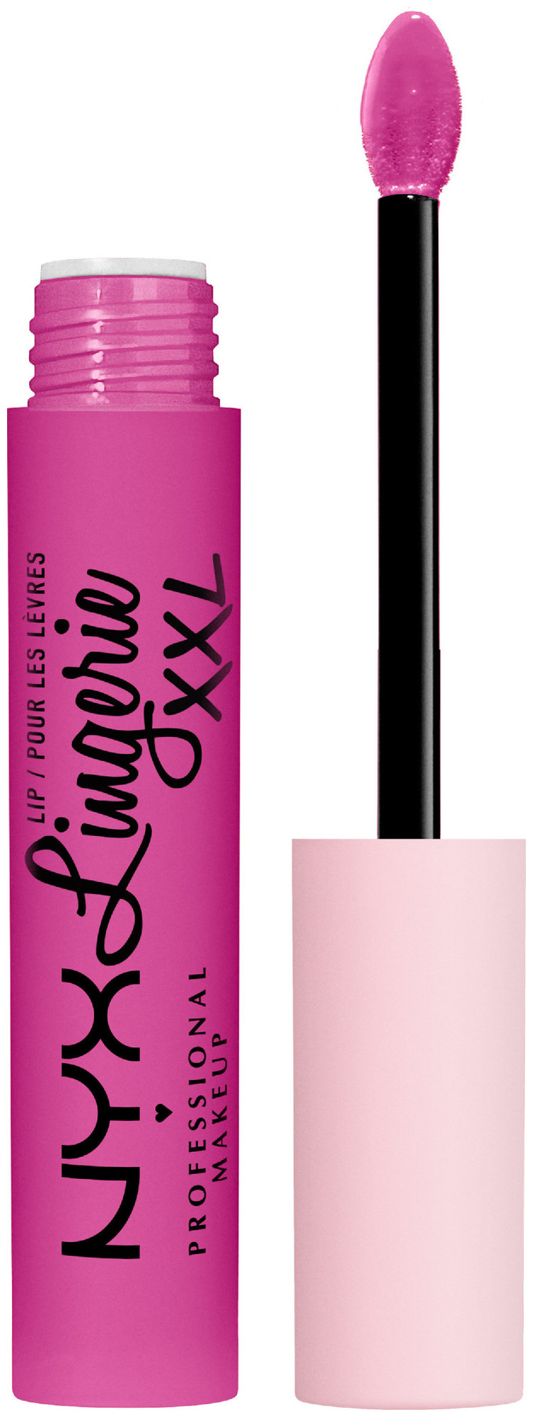 NYX Professional Makeup Lip Lingerie XXL 20 Knockout Bubblegum Pink, 4.0ml