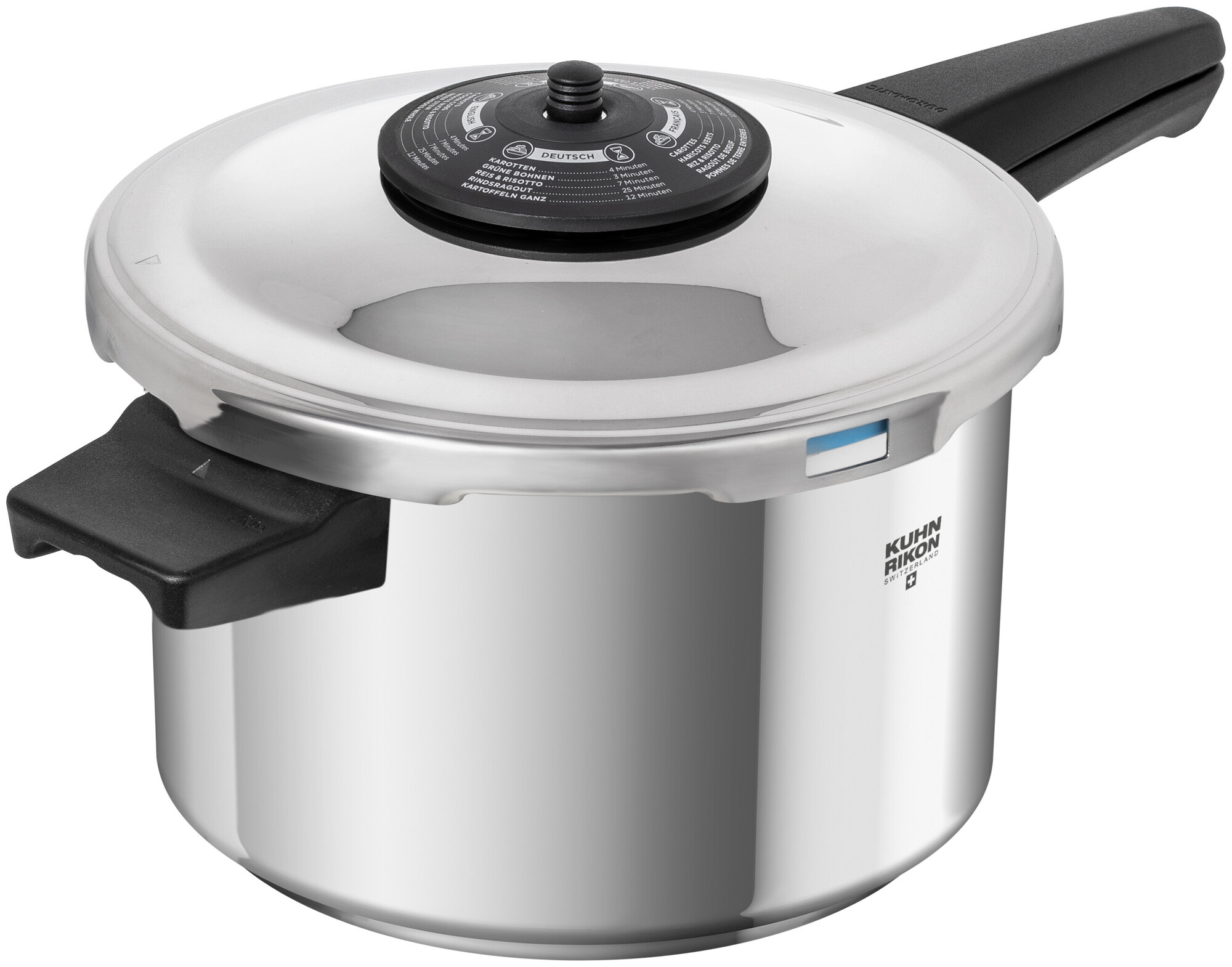 Kuhn Rikon Duromatic Classic Neo Dampfkochtopf Stielmodell 5.0l Ø 22cm
