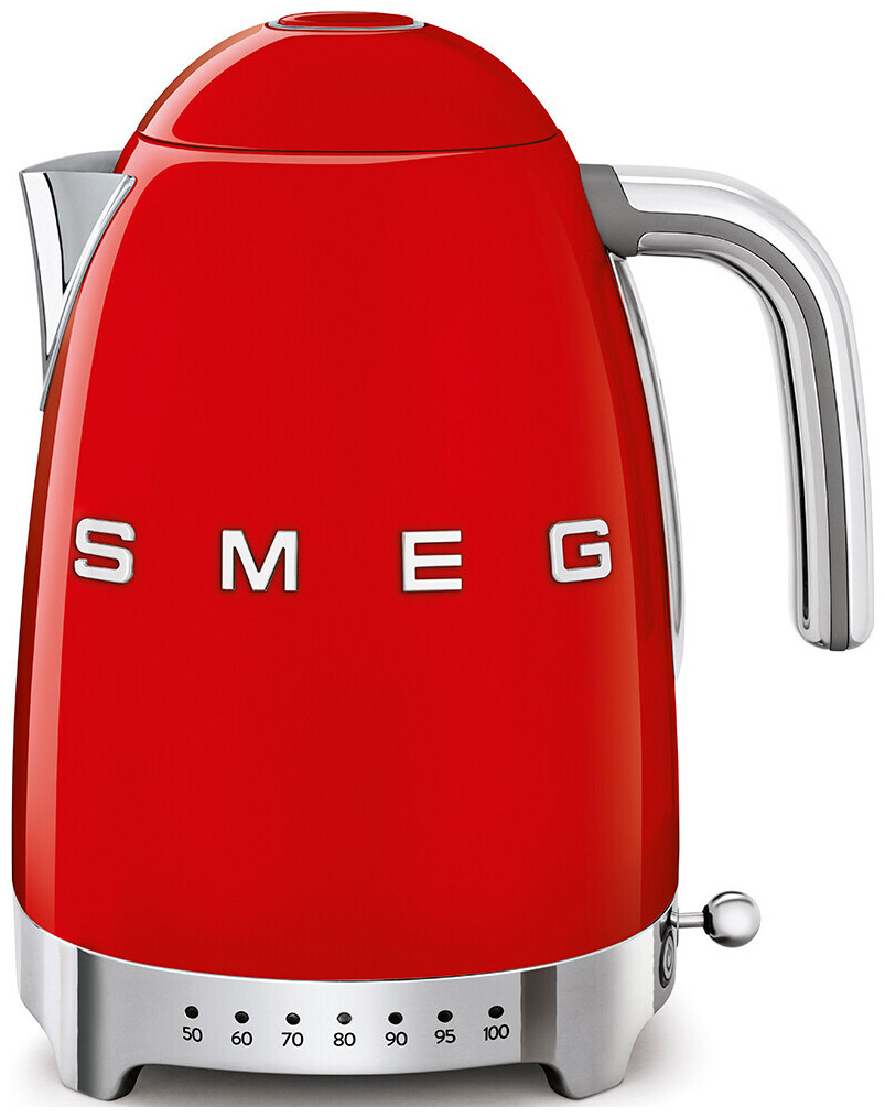 SMEG Wasserkocher mit Temperaturkontrolle KLF04RDEU Rot SMEG Wasserkocher mit Temperaturkontrolle KLF04RDEU Rot