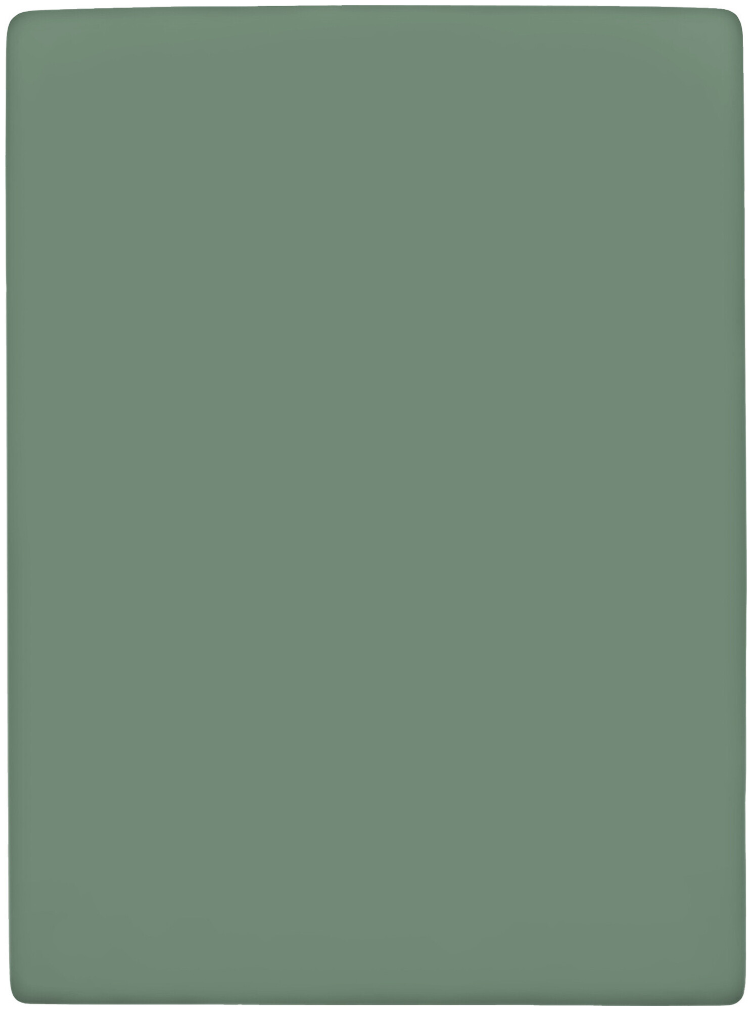 Inhouse Fixleintuch Gots Satin 160 x 200 gras, Matratzenhöhe bis zu 22 cm