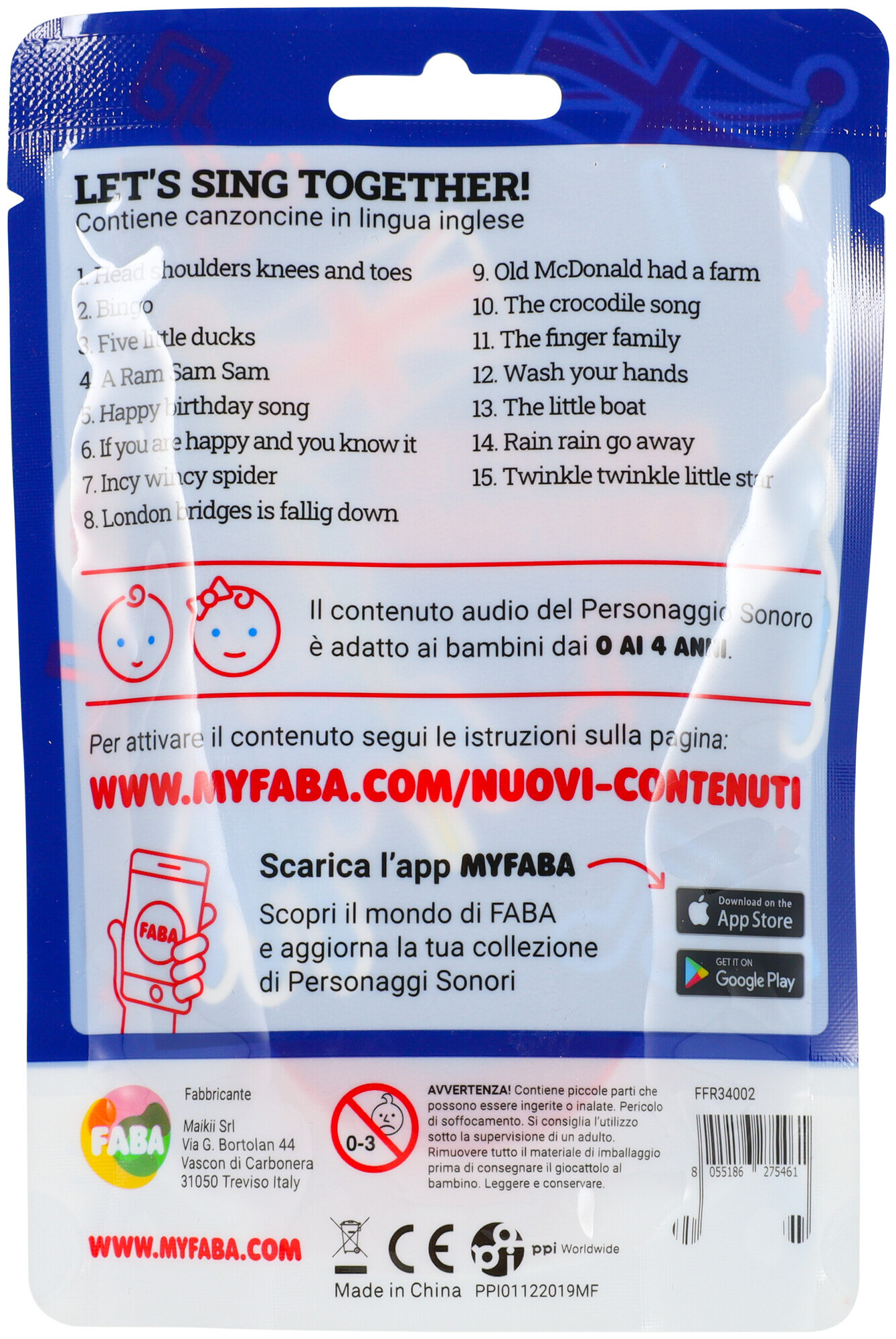 Chansons pour conteuse numérique Faba Let