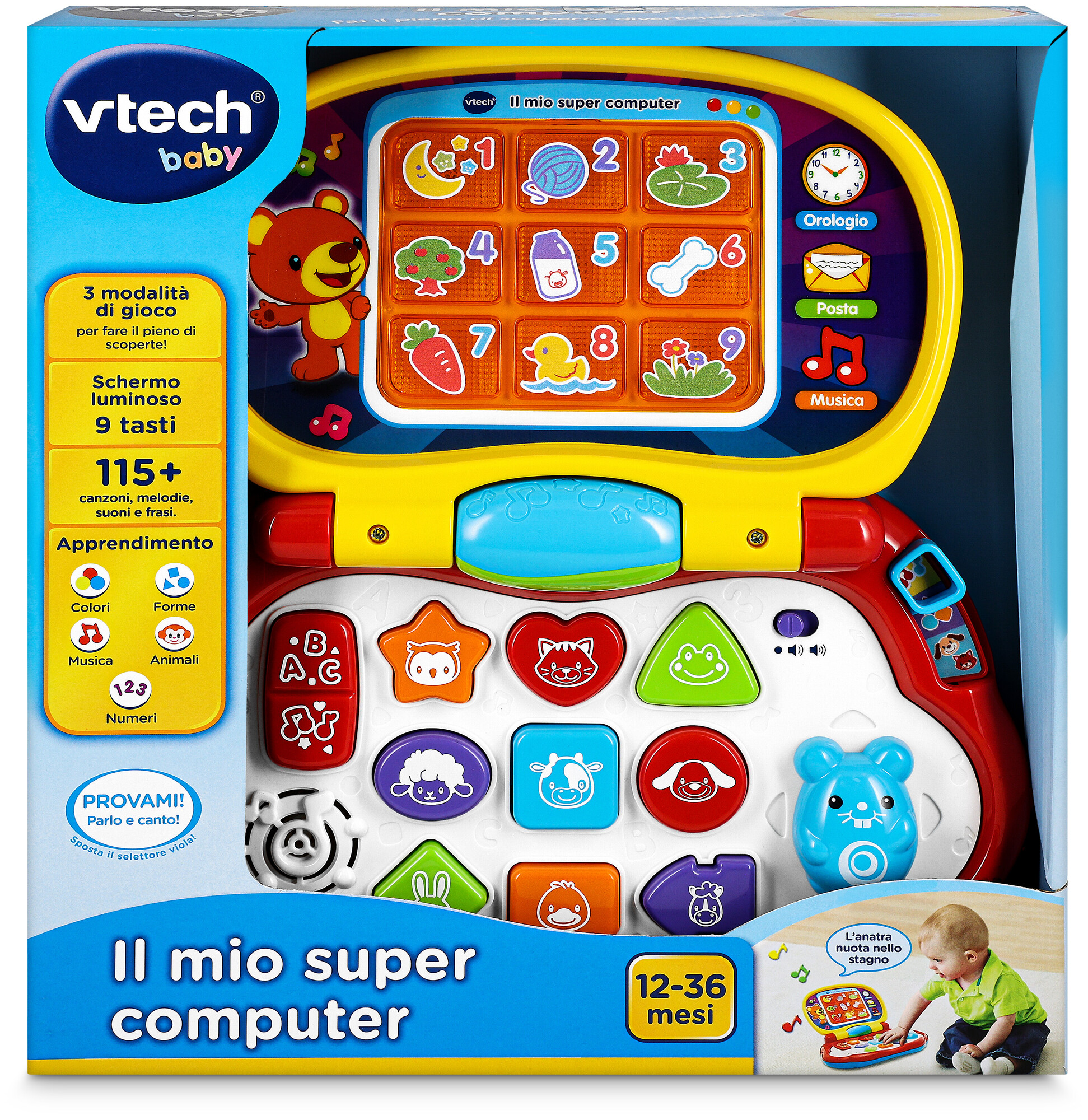 Vtech Il mio primo computer luminoso (Italienisch) 12+ Monate