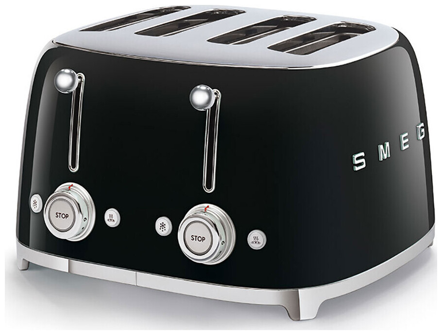 SMEG 4-Schlitz-Toaster TSF03BLEU Schwarz SMEG 4-Schlitz-Toaster TSF03BLEU Schwarz