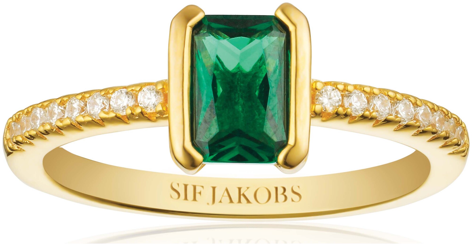 Sif Jakobs Sj-R42266-Gcz-Yg-52 bague Roccanova Piccolo size 52