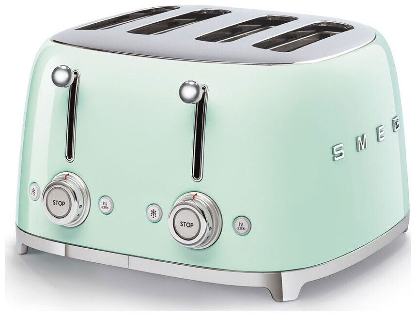 Smeg 4-Schlitz-Toaster Tsf03Pgeu Pastellgrün Smeg 4-Schlitz-Toaster Tsf03Pgeu Pastellgrün