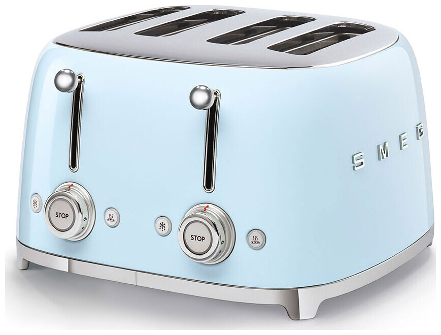 SMEG 4-Schlitzer-Toaster TSF03PBEU Pastellblau SMEG 4-Schlitzer-Toaster TSF03PBEU Pastellblau