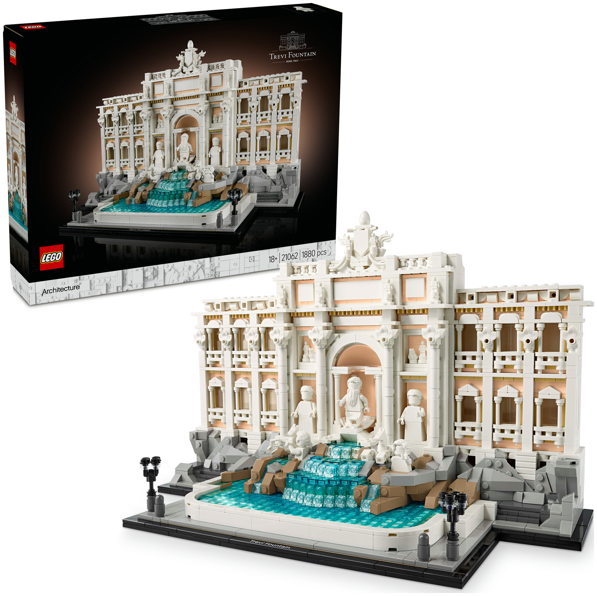 Lego Architecture Lego® Architecture 21062 La fontaine de Trevi 18+ ans