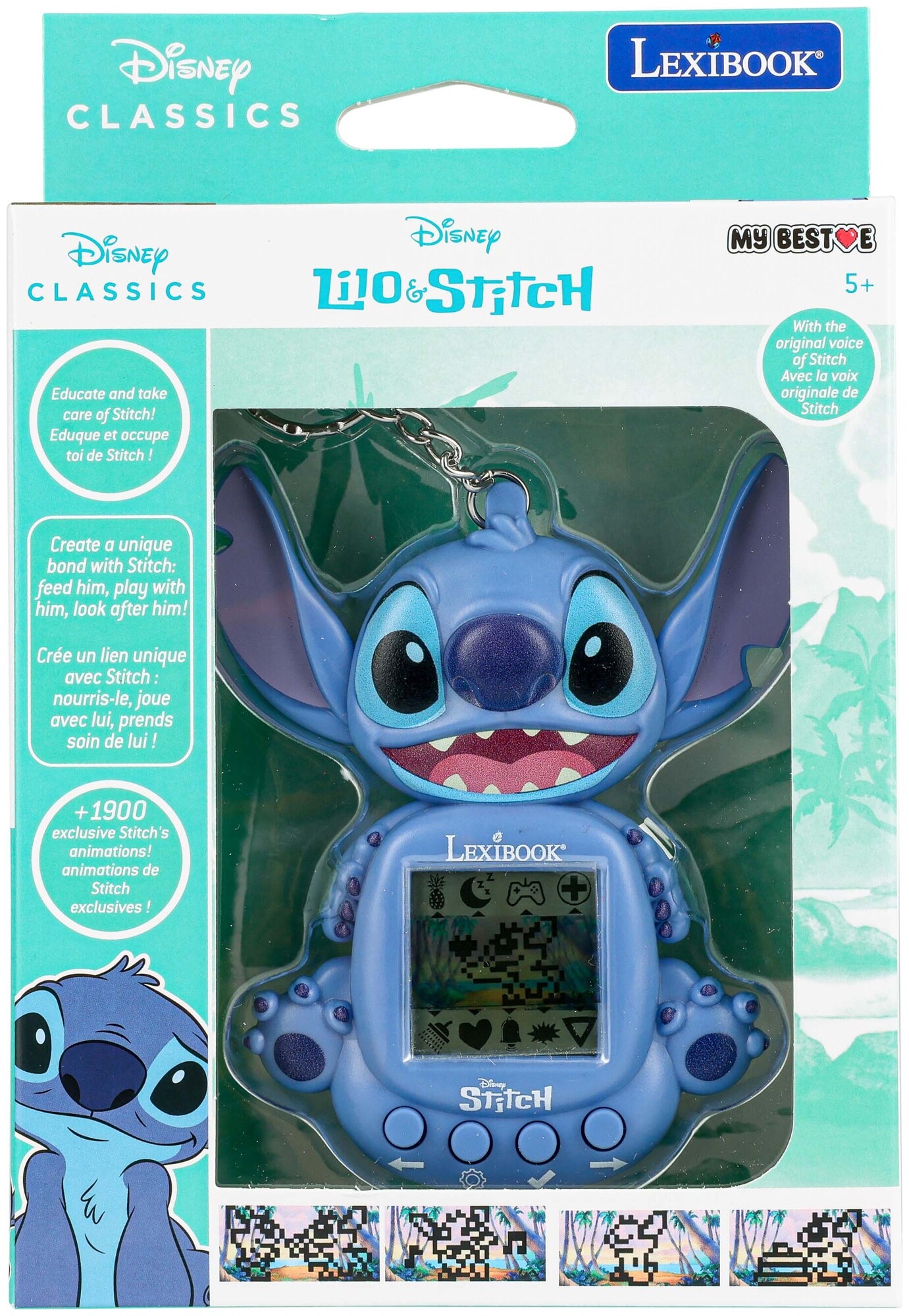 Disney Stitch Lexibook Animal domestique interactif numérique 5+ ans