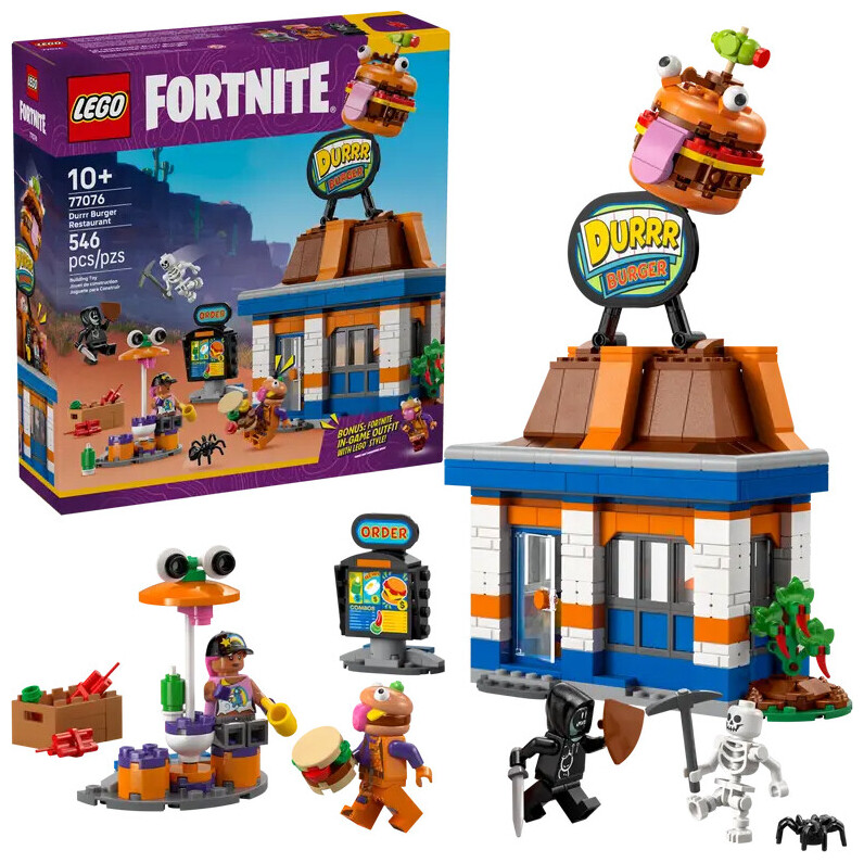 Lego Fortnite Lego® Fortnite® 77076 Le restaurant Durrr Burger 10+ ans