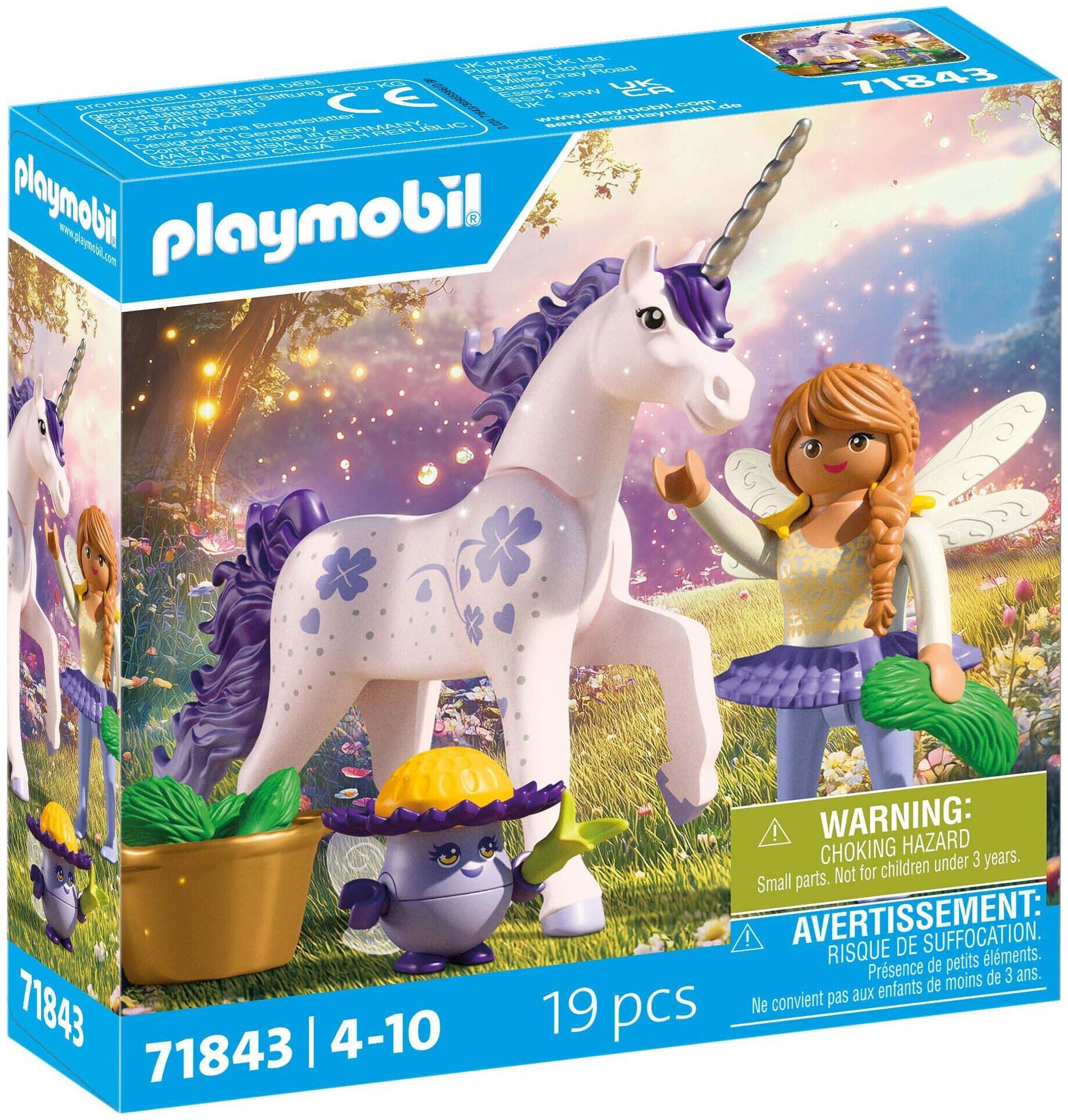 Playmobil® Sammeleinhorn 71843 Glückslavendel mit Fee 4+ Jahre