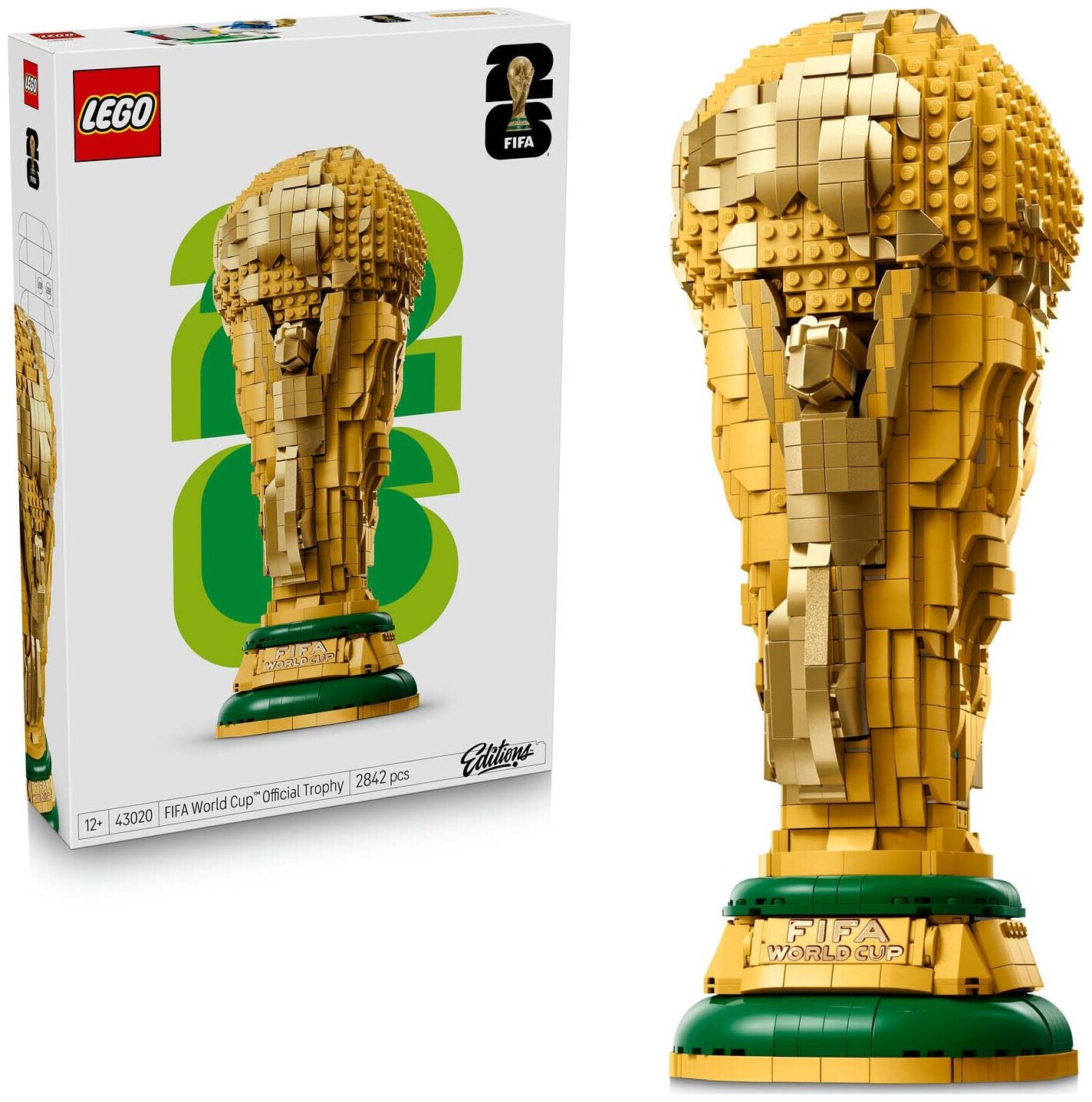 Lego Editions Lego® Editions Sports 43020 Offizieller Pokal der Fifa Fussball-Weltmeisterschaft 12+ Jahre