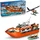 LEGO City - Rettungsboot der Küstenwache mit Hubschrauber (60504)