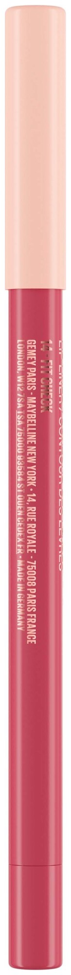 Maybelline New York Lifter Liner Lippenkonturenstift 014 Fit Check, 1Stk